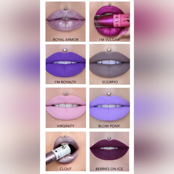PICK A COLOR Jeffree Star Mini Velour Liquid Lipstick/Queen B**** Collection - Picture 3 of 5